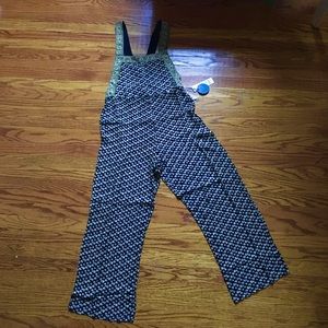 Lulu printed overalls